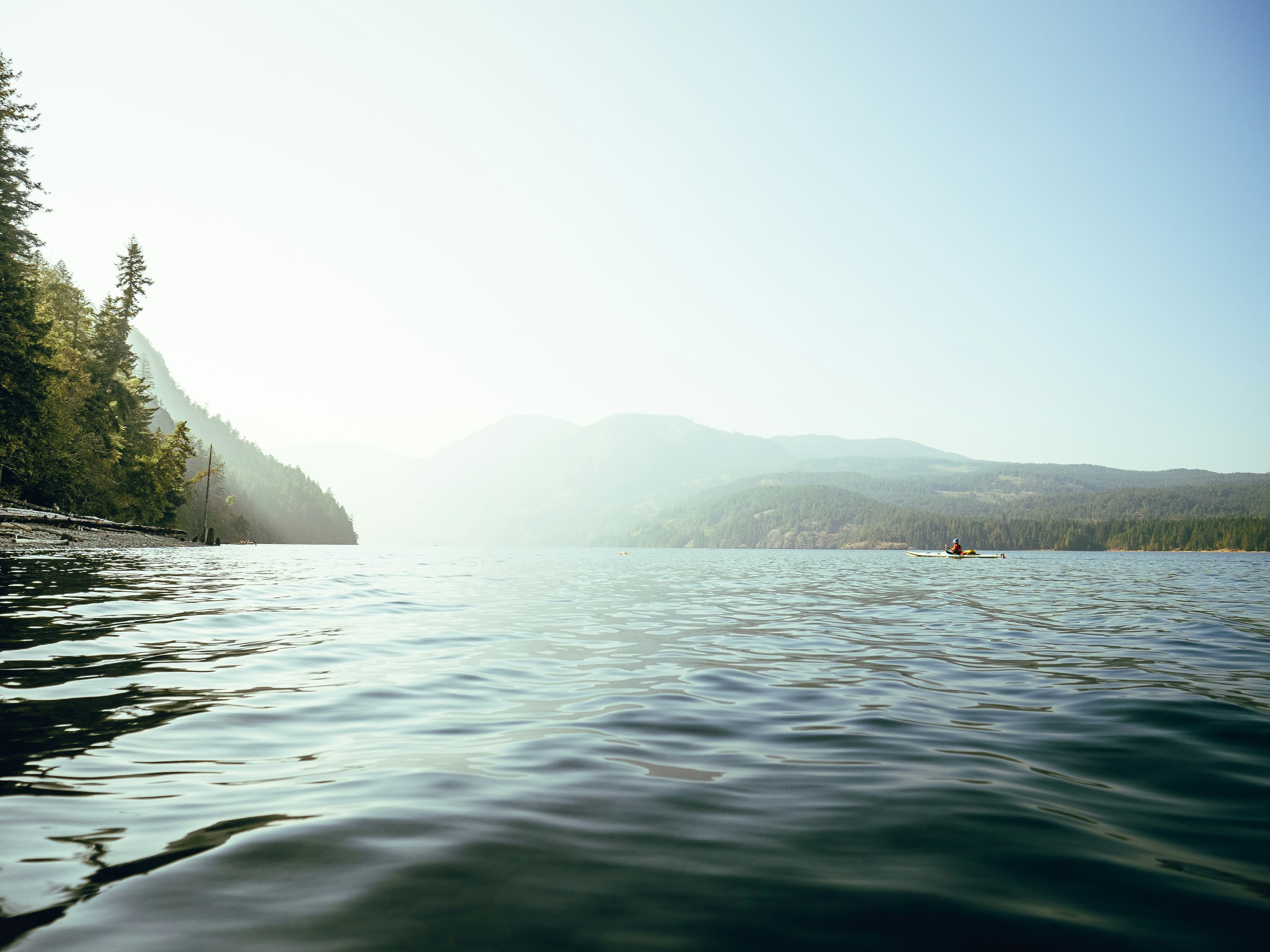 Kayaking in Maple Bay